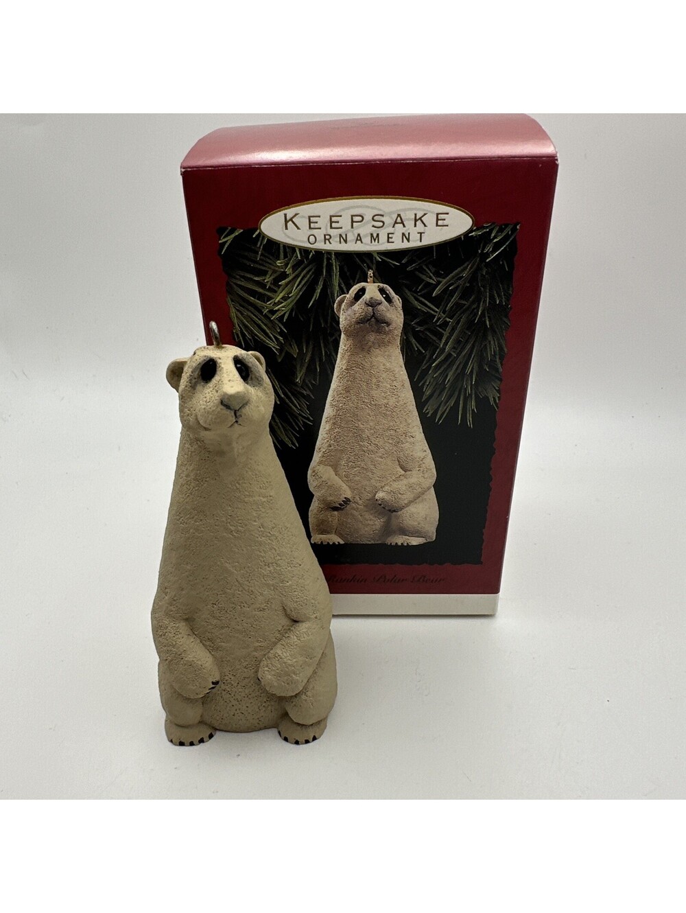 Hallmark "Lou Rankin Polar Bear" Keepsake Ornament 1992